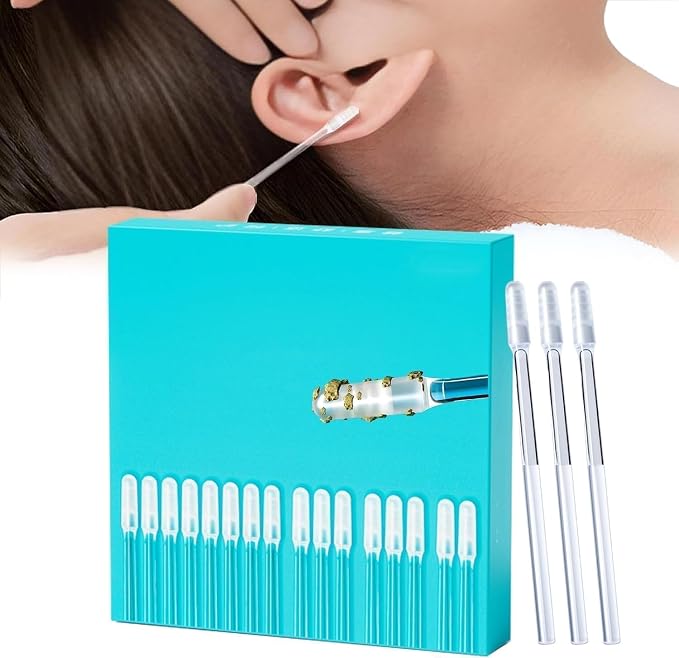 HEERMAX Reusable Silicone Ear Wax Remover Sticks