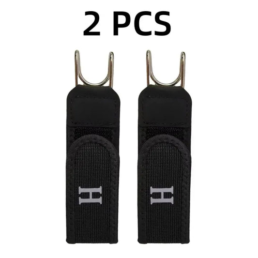 2Pcs Adjustable Buckleless Belt Hook